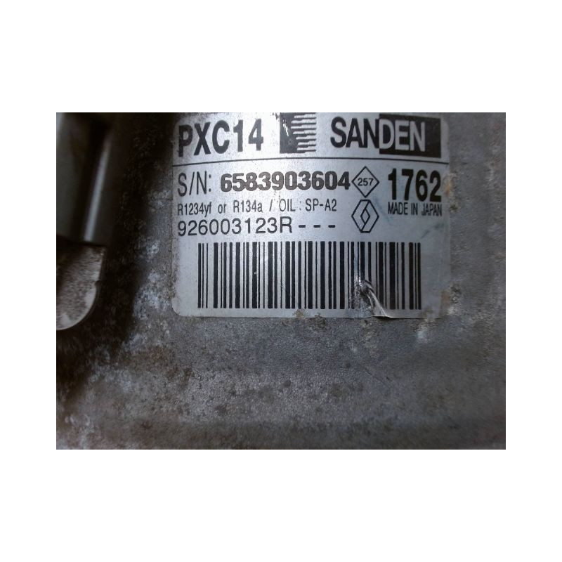COMPRESSEUR AIR CONDITIONNE RENAULT MEGANE