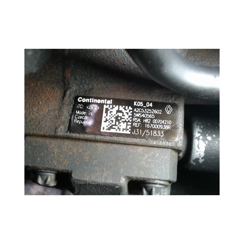 MOTEUR DIESEL RENAULT MEGANE III 2008- 1.5 dCi 
