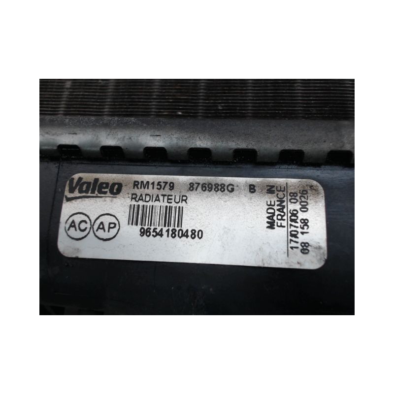 RADIATEUR CITROEN C4