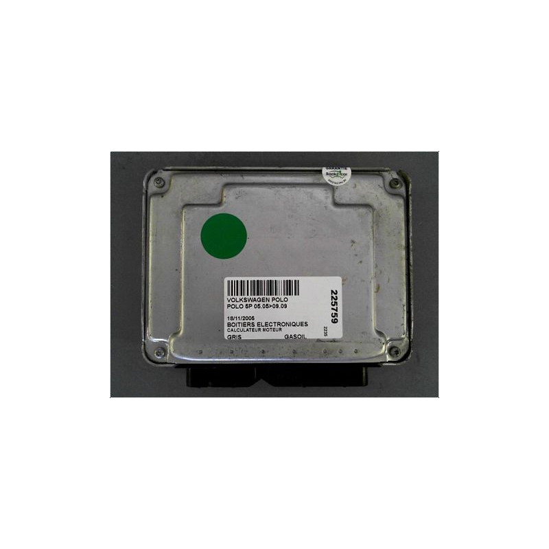 CALCULATEUR MOTEUR VOLKSWAGEN POLO IV PH2 05-09