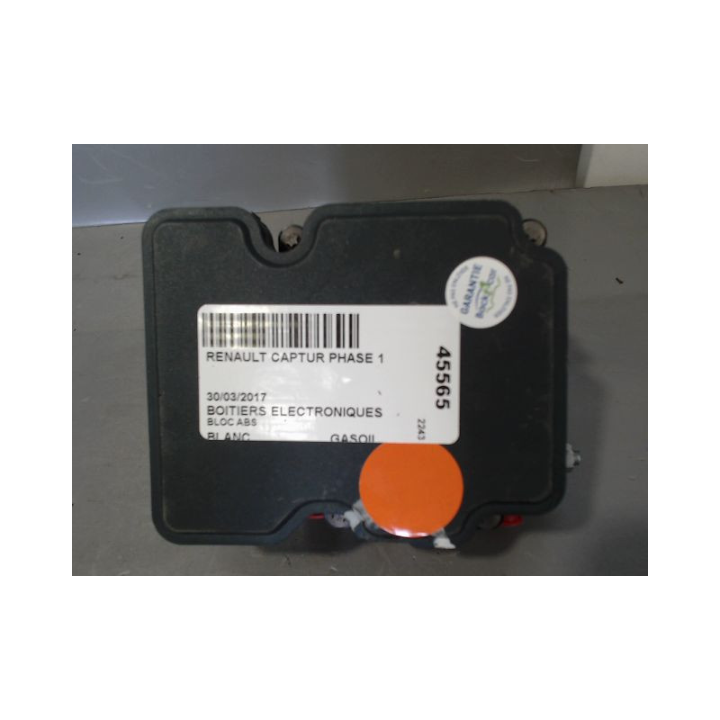 UNITE HYDRAULIQUE ABS RENAULT CAPTUR PHASE 1 DIESEL