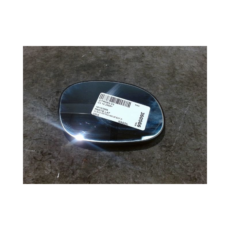 GLACE RETROVISEUR EXT D CITROEN C3 2005-