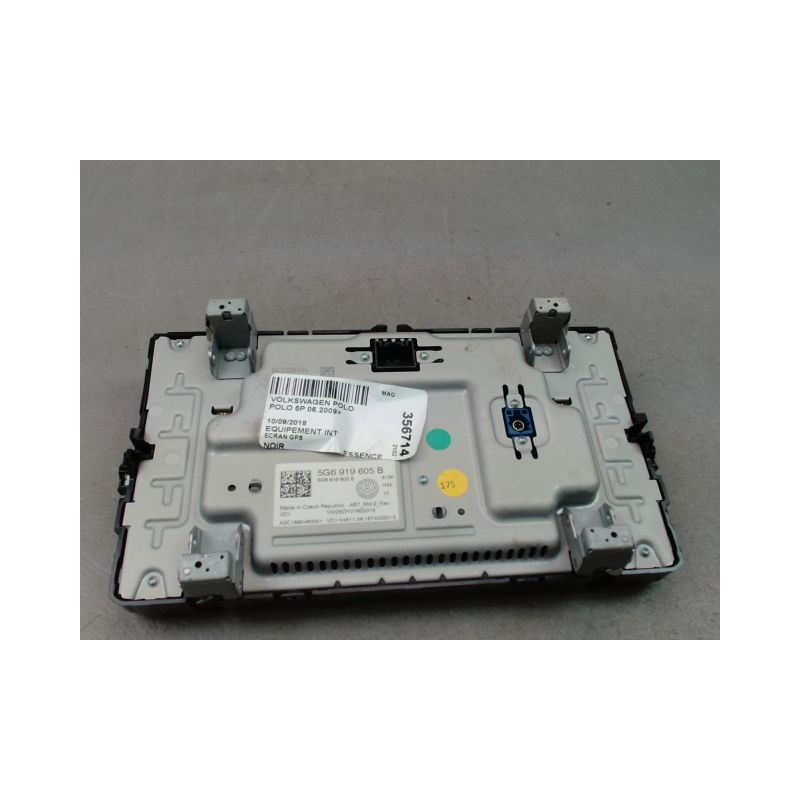 ECRAN GPS VOLKSWAGEN POLO 2009-