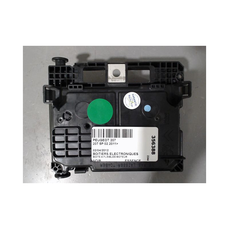 BOITE A FUSIBLES PEUGEOT 207 2011-