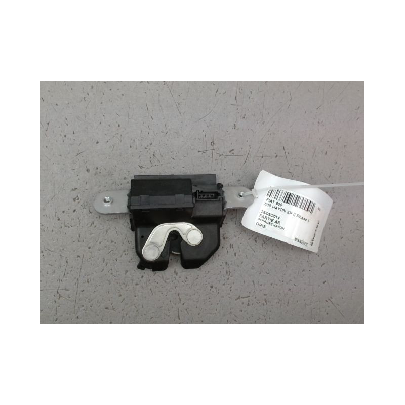 SERRURE HAYON  FIAT 500 II Phase 1 2007-...