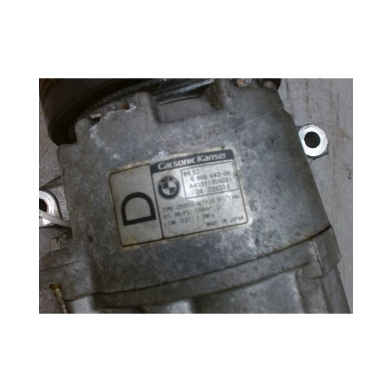 COMPRESSEUR AIR CONDITIONNE BMW SERIE 3 TOURING (E46) 2001-