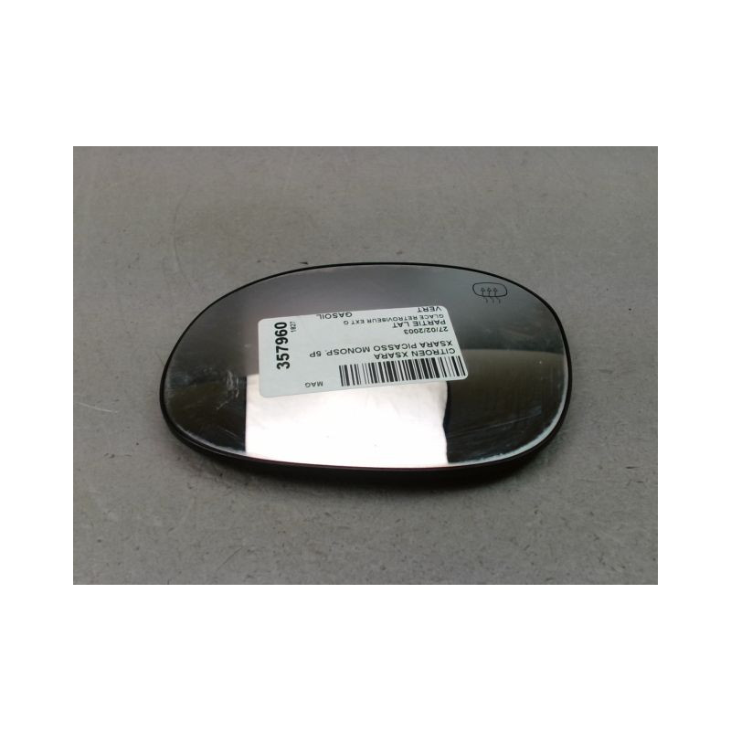 GLACE RETROVISEUR EXT G CITROEN XSARA PICASSO MONOSP. 1999-2010
