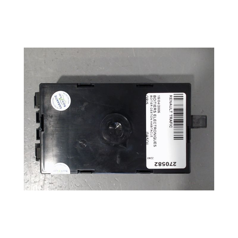 BOITIER GESTION HABITACLE RENAULT TRAFIC