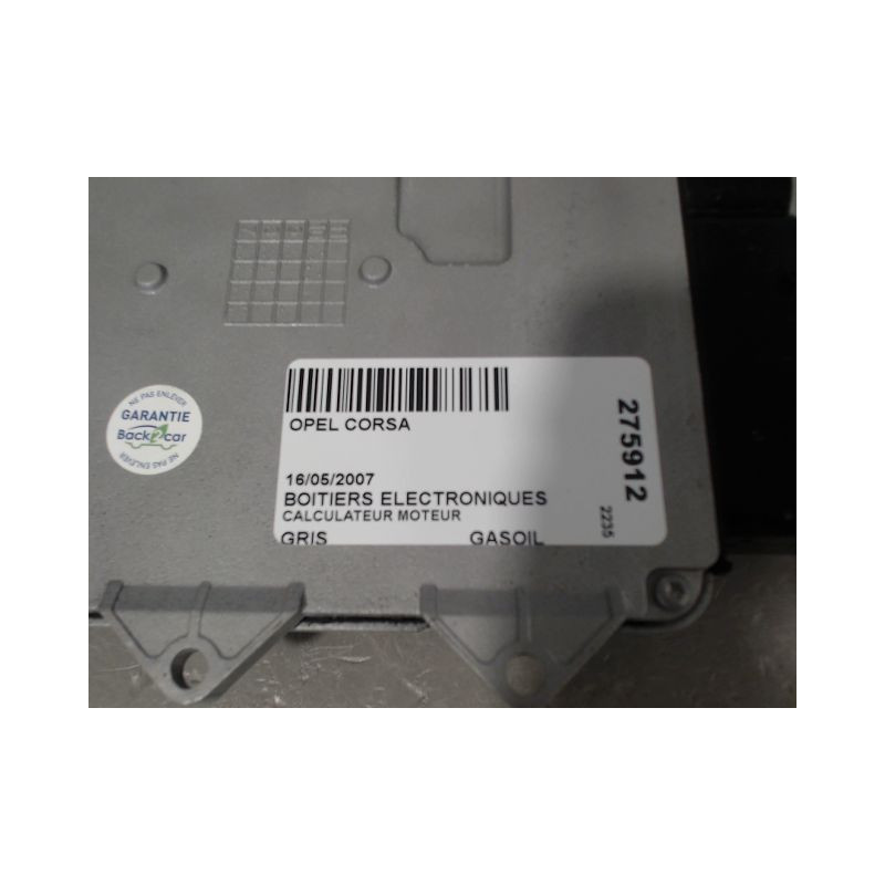 CALCULATEUR MOTEUR OPEL CORSA