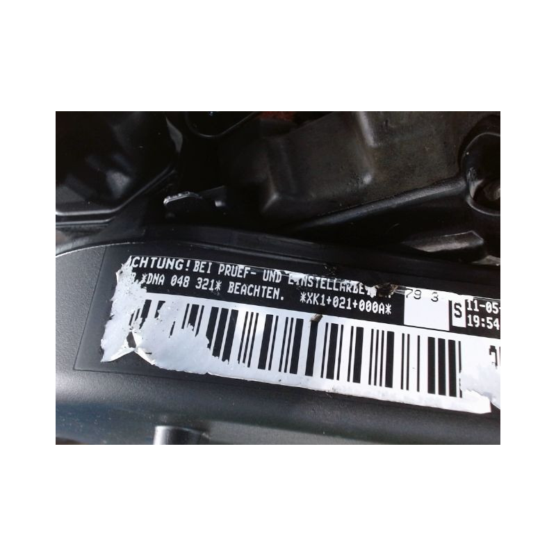 MOTEUR DIESEL VOLKSWAGEN TRANSPORTER COURT TOLE 03- 2.0 TDI