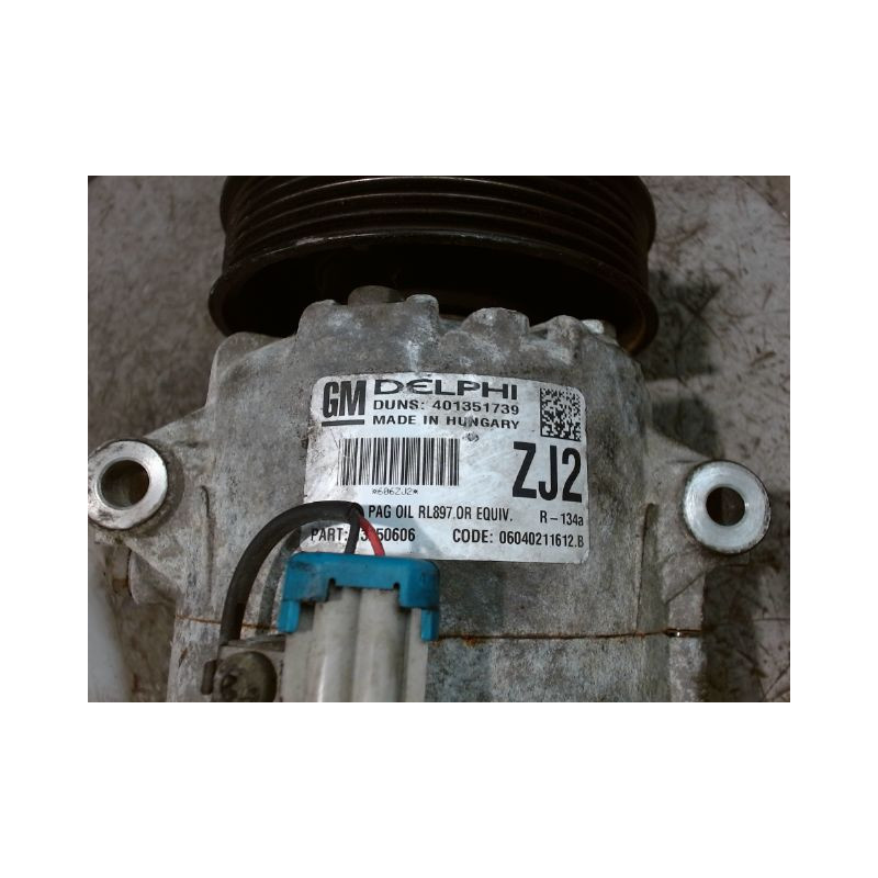 COMPRESSEUR AIR CONDITIONNE OPEL ASTRA 2004-