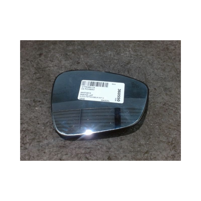 GLACE RETROVISEUR EXT D CITROEN C4 PICASSO