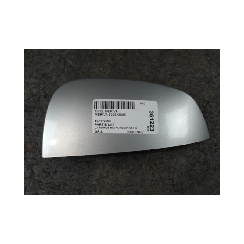 CARENAGE RETROVISEUR EXTERIEUR GAUCHE OPEL MERIVA 2003-2005