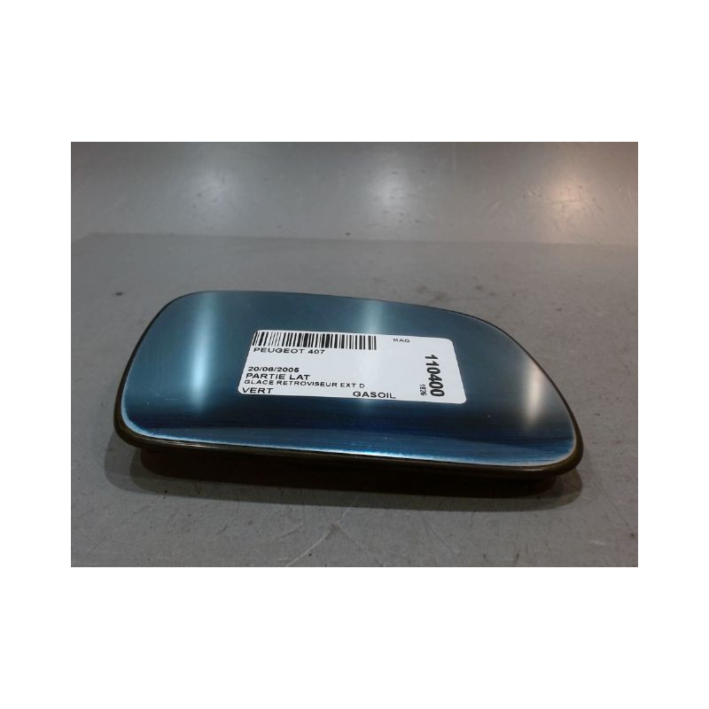 GLACE RETROVISEUR EXT D PEUGEOT 407