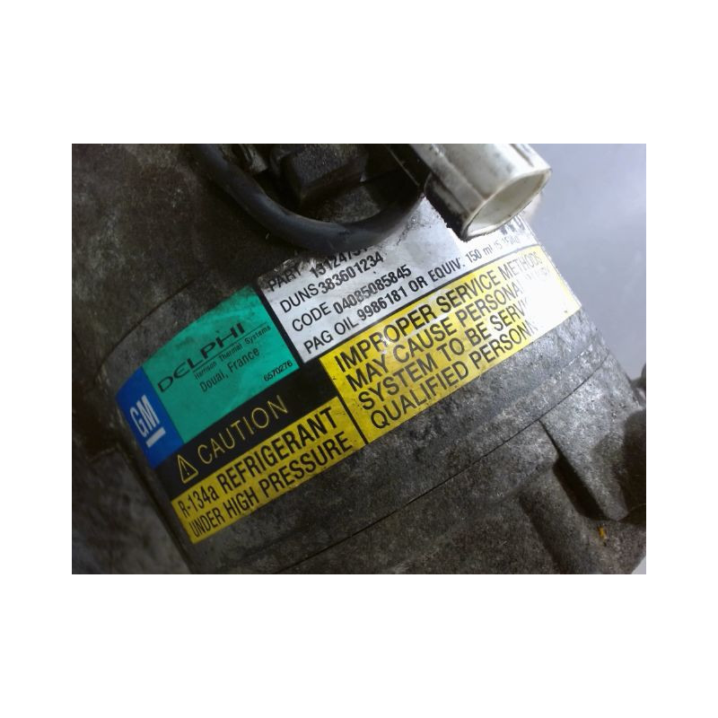 COMPRESSEUR AIR CONDITIONNE OPEL ASTRA