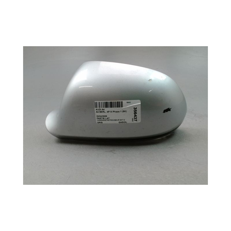 CARENAGE RETROVISEUR EXTERIEUR GAUCHE AUDI A4 BERL. III Phase 1 (8K) 2008-2011