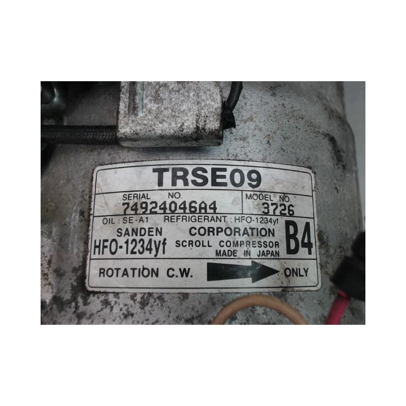 COMPRESSEUR AIR CONDITIONNE HONDA CIVIC 2006-