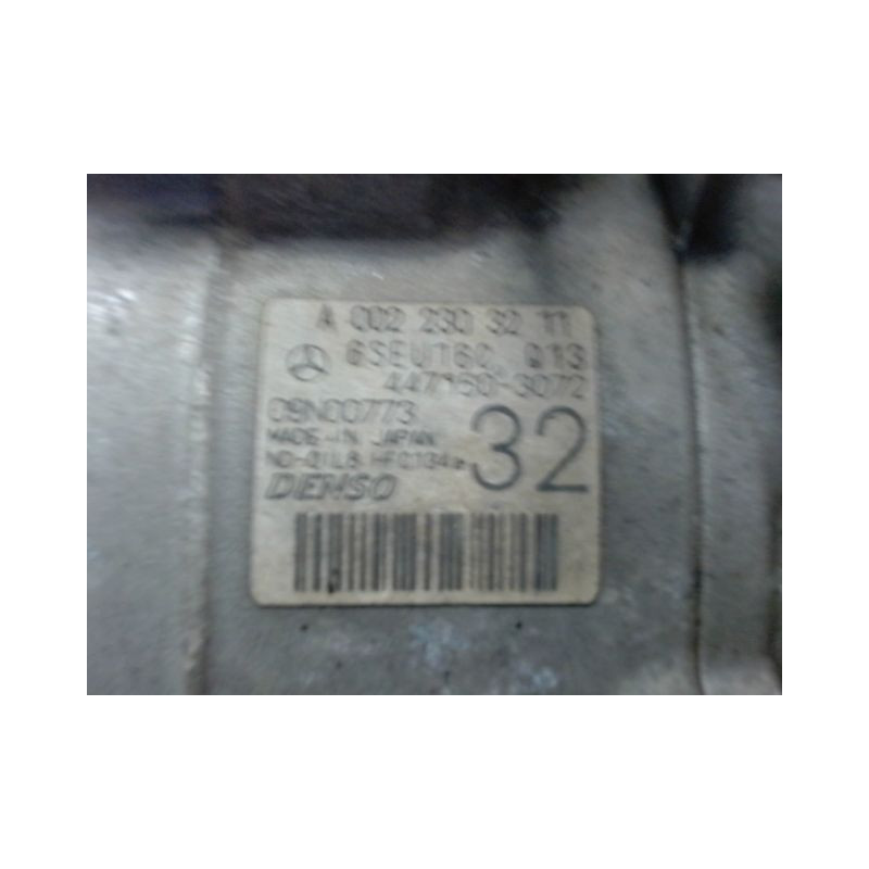 COMPRESSEUR AIR CONDITIONNE MERCEDES CLASSE E COUPE 09-