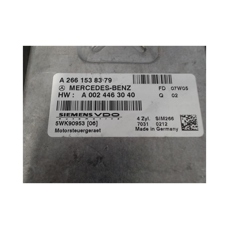 CALCULATEUR MOTEUR MERCEDES CLASSE A