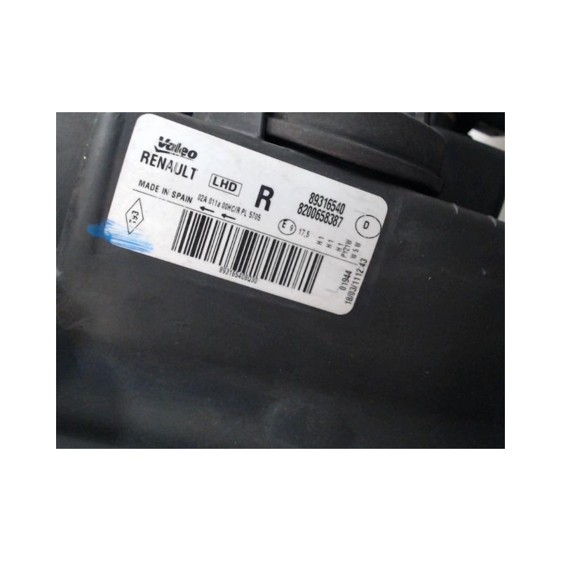 PHARE DROIT RENAULT MODUS