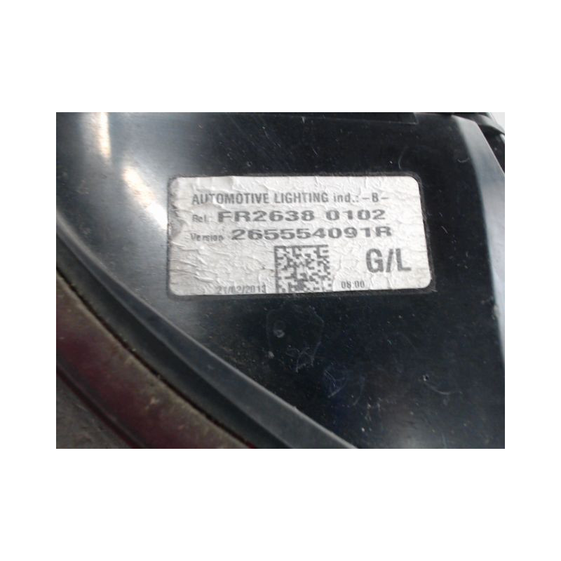 FEU ARRIERE GAUCHE  RENAULT CLIO
