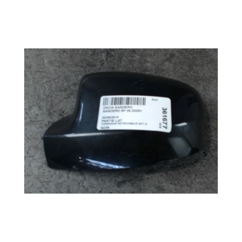 CARENAGE RETROVISEUR EXTERIEUR GAUCHE DACIA SANDERO 2008-