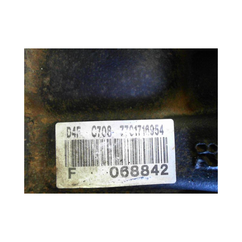 MOTEUR ESSENCE RENAULT TWINGO 1.2 16V 