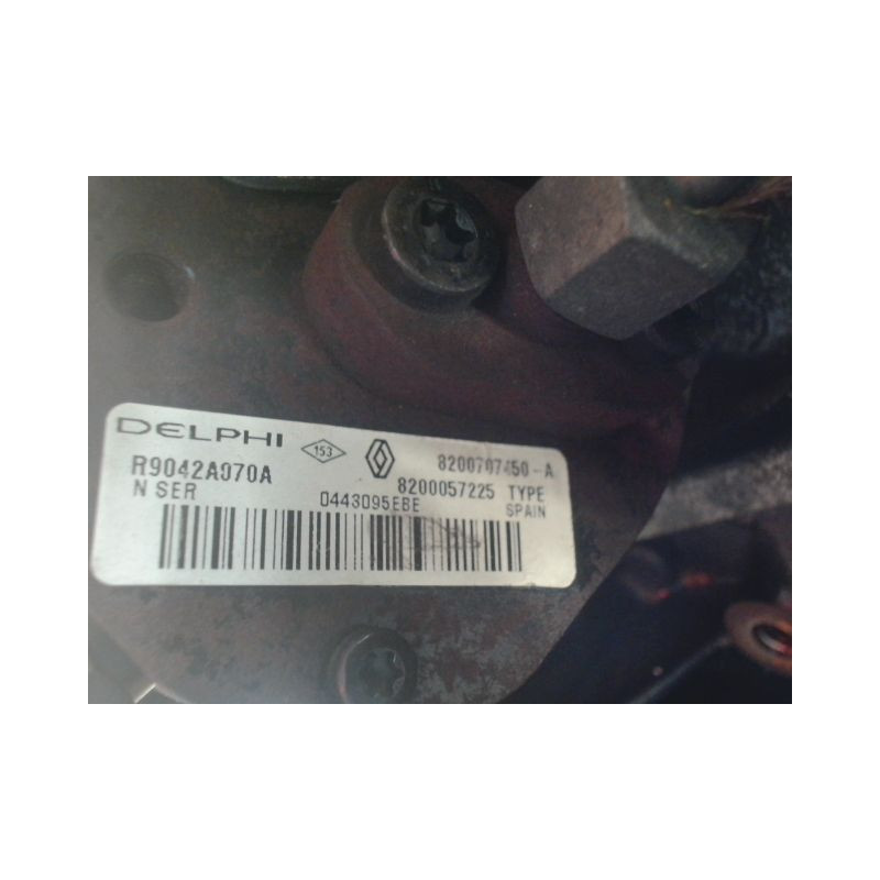 MOTEUR DIESEL RENAULT CLIO 1.5 dCi 