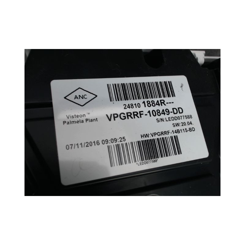 BLOC COMPTEURS RENAULT CLIO
