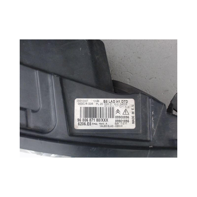 PHARE DROIT CITROEN C4