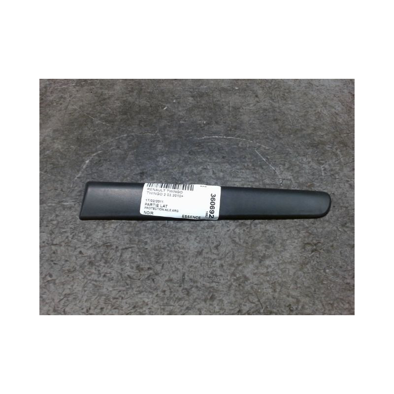 PROTECTION AILE ARRIERE GAUCHE RENAULT TWINGO 2 2010-