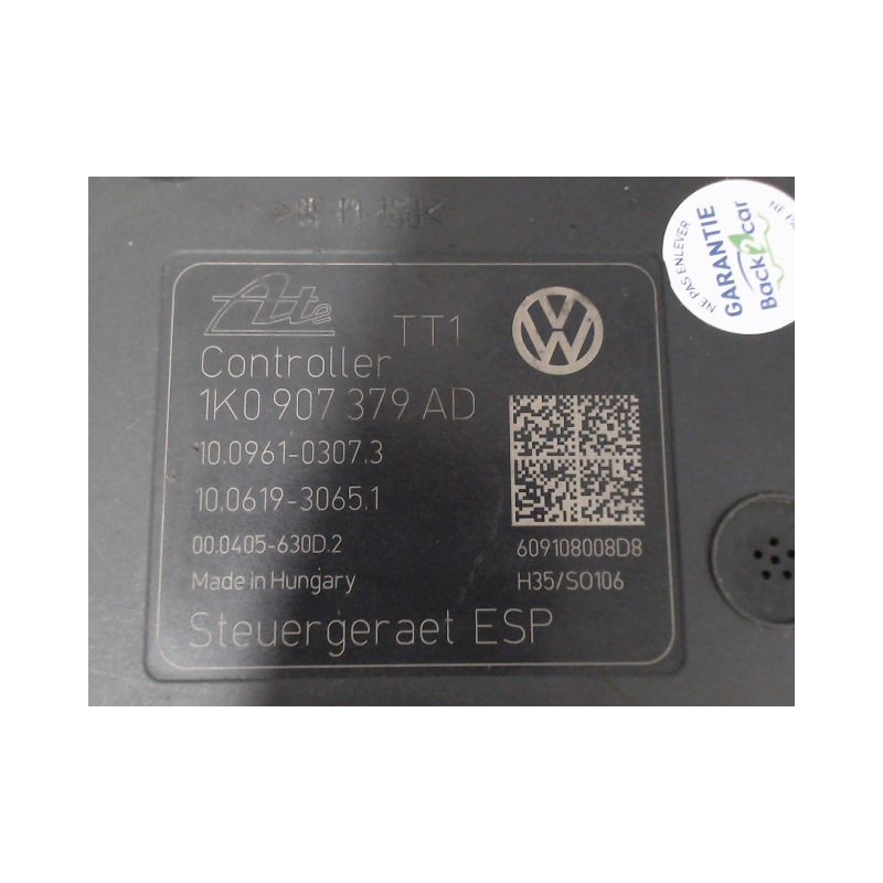 UNITE HYDRAULIQUE ABS VOLKSWAGEN GOLF VI (1K) 2008-2013