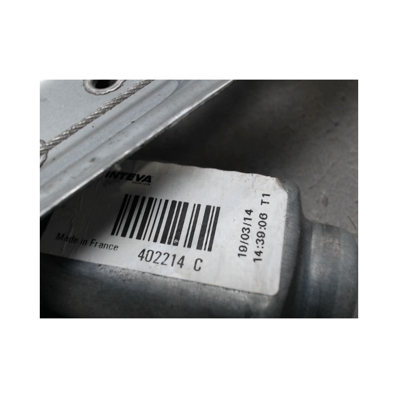 MECANISME LEVE-GLACE AVANT DROIT CITROEN C3