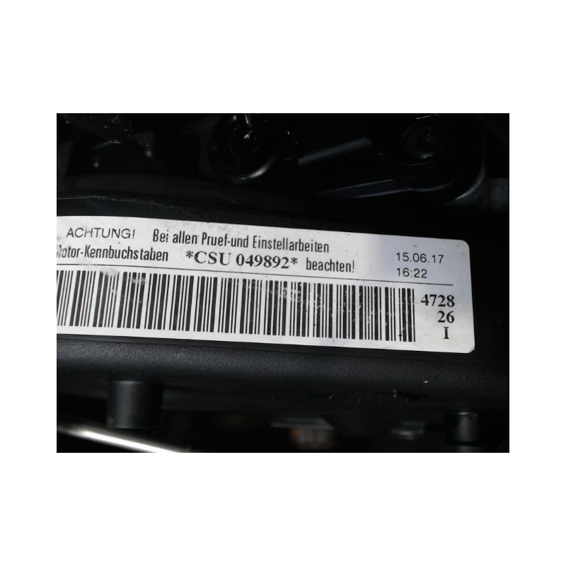 MOTEUR DIESEL AUDI A4 2.0 TDI