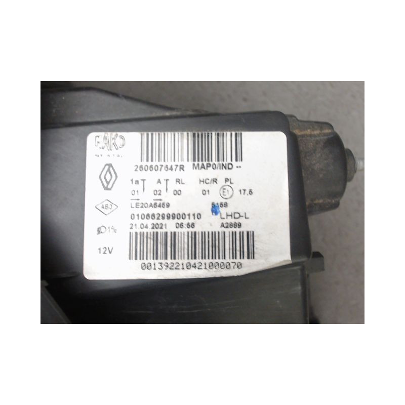 PHARE GAUCHE RENAULT CLIO
