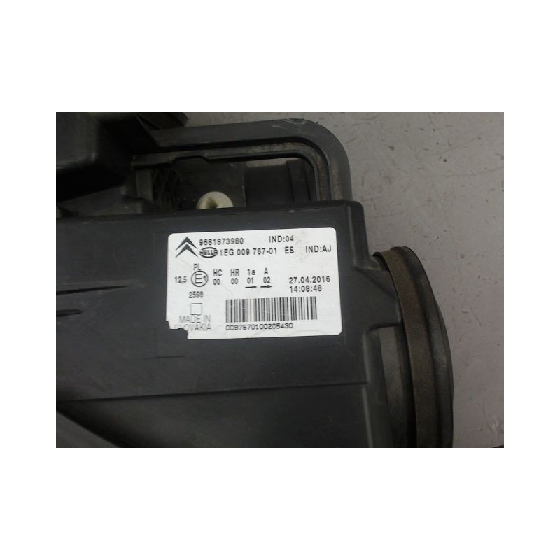 PHARE GAUCHE CITROEN C3