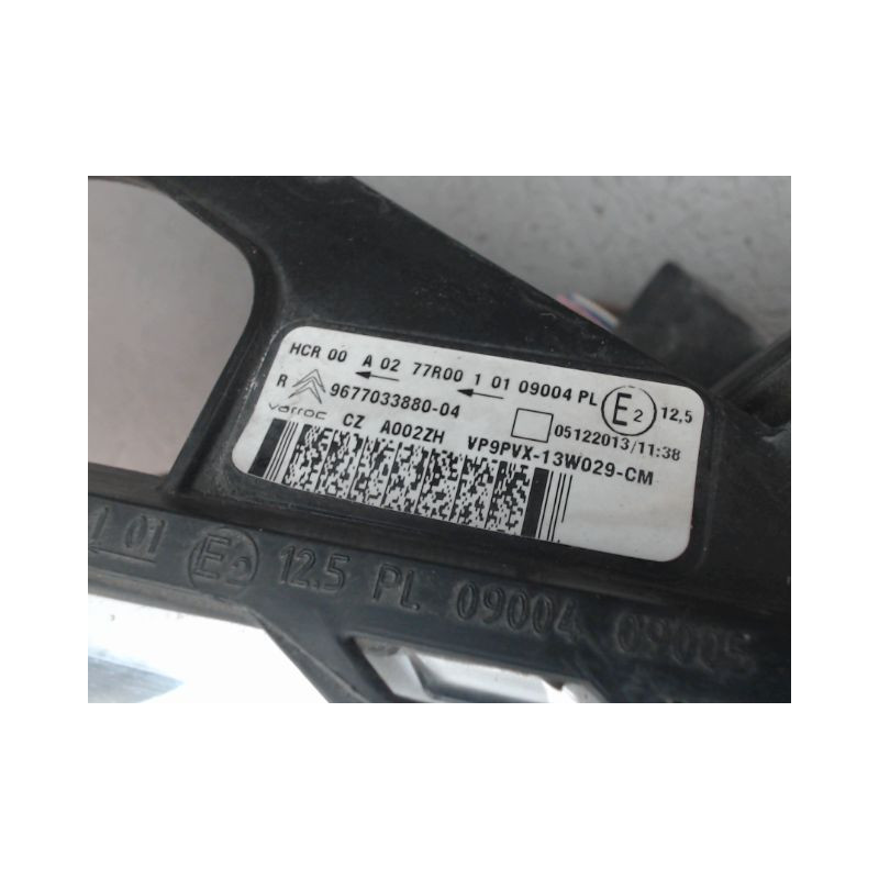PHARE DROIT CITROEN C3