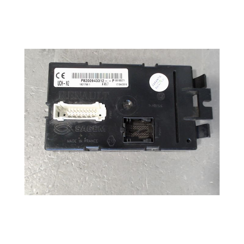 BOITIER GESTION HABITACLE RENAULT TRAFIC