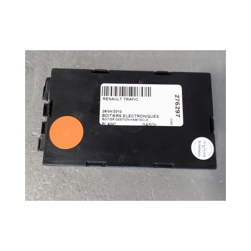 BOITIER GESTION HABITACLE RENAULT TRAFIC