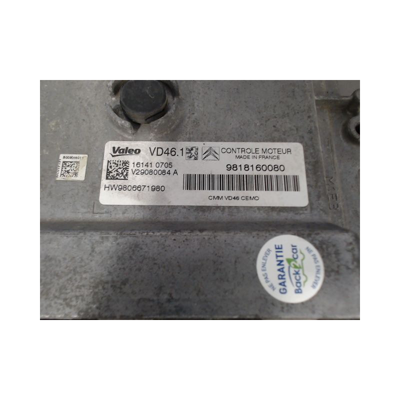 CALCULATEUR MOTEUR PEUGEOT 308