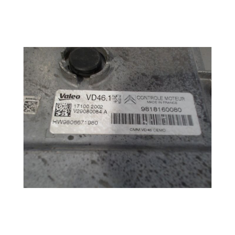 CALCULATEUR MOTEUR PEUGEOT 308 2011-