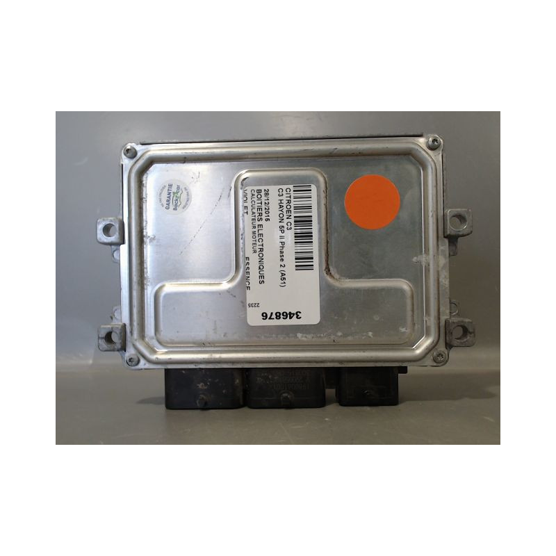 CALCULATEUR MOTEUR CITROEN C3 II Phase 2 (A51) 2013-2016