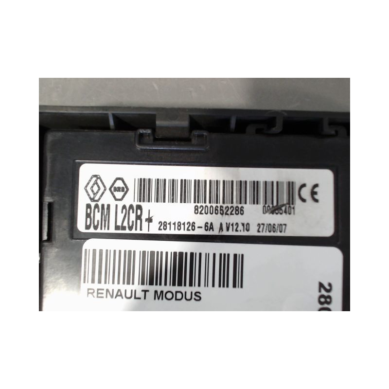 BOITIER GESTION HABITACLE RENAULT MODUS