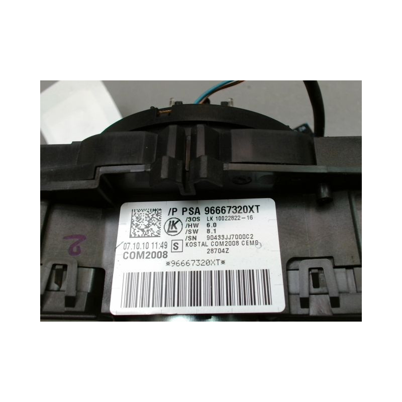 BLOC COMMODOS PEUGEOT 5008 MONOSP. I Phase 1 2009-2013