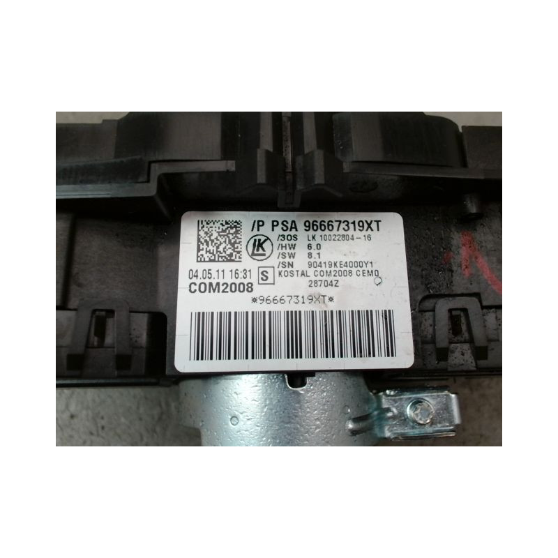 BLOC COMMODOS PEUGEOT 5008 MONOSP. I Phase 1 2009-2013