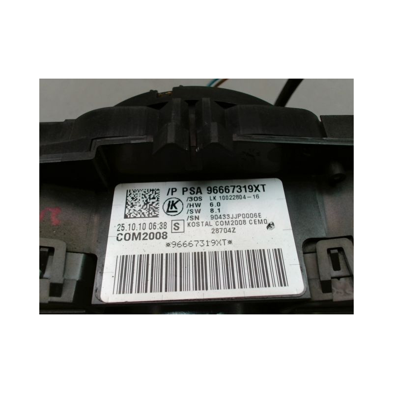 BLOC COMMODOS PEUGEOT 5008 MONOSP. I Phase 1 2009-2013