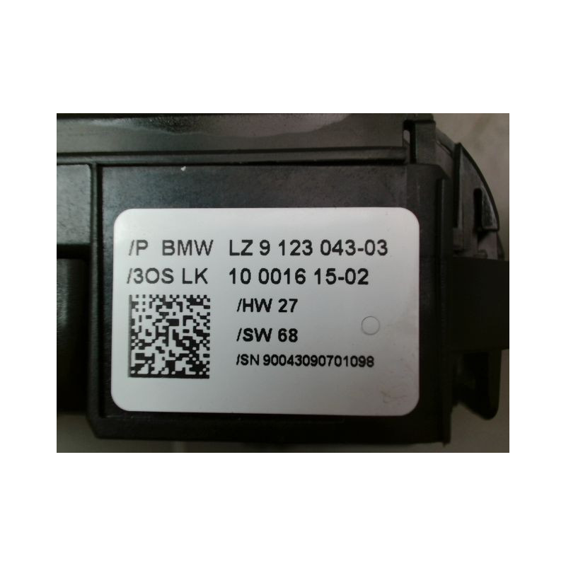 BLOC COMMODOS BMW SERIE 1 COUPE 2P I (E82) 2007-2013