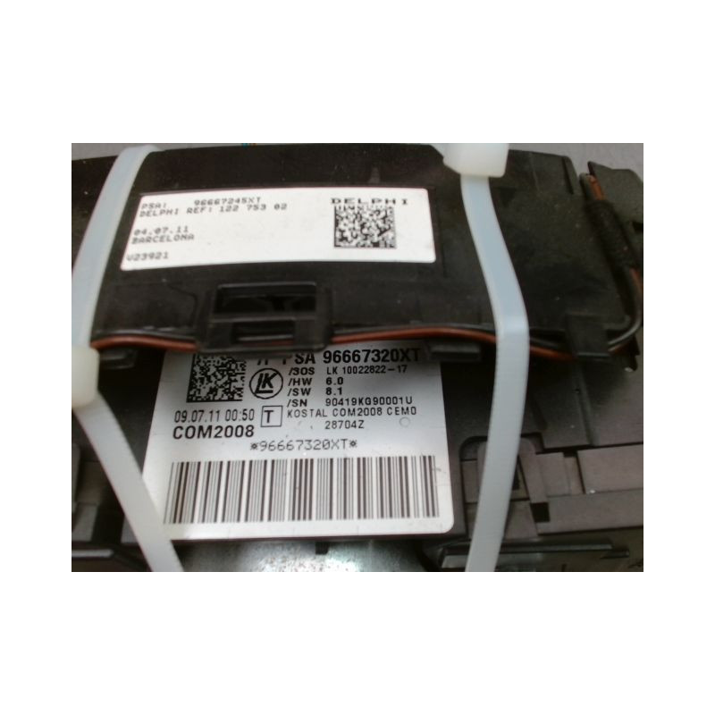 BLOC COMMODOS PEUGEOT 5008 MONOSP. I Phase 1 2009-2013
