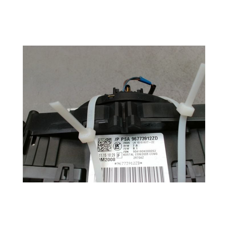 BLOC COMMODOS PEUGEOT 3008 BREAK I PHASE 2 2013-...