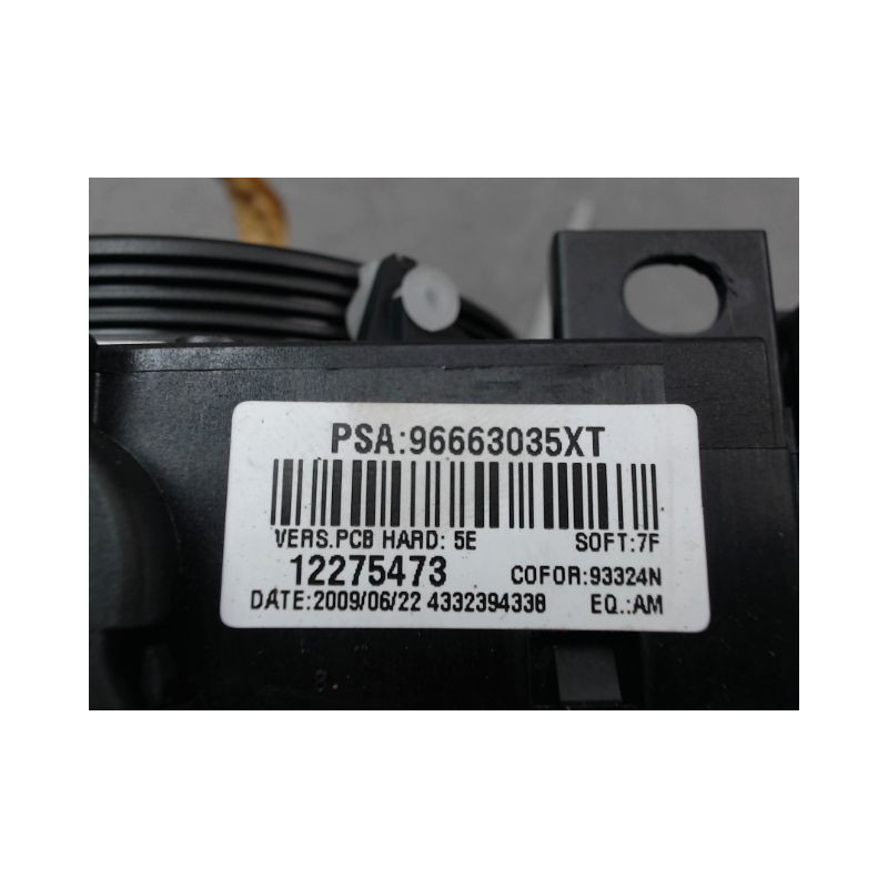 BLOC COMMODOS PEUGEOT 206 + 2009-2013